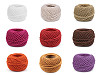 Fil de coton macramé pour crochet, 40 g, peigné