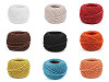 Bavlněná příze macrame / háčkovací 40 g rozčesávací
