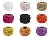 Bavlněná příze macrame / háčkovací 40 g rozčesávací