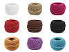 Bavlněná příze macrame / háčkovací 40 g rozčesávací