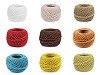Hilo de algodón para macramé o ganchillo, 40 g, peinado