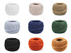 Bavlněná příze macrame / háčkovací 40 g rozčesávací