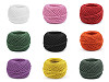 Fil de coton macramé pour crochet, 40 g, peigné