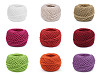 Bavlněná příze macrame / háčkovací 40 g rozčesávací