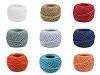 Bavlněná příze macrame / háčkovací 40 g rozčesávací
