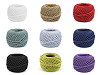Bavlněná příze macrame / háčkovací 40 g rozčesávací