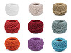 Bavlněná příze macrame / háčkovací 40 g rozčesávací