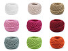 Βαμβακερό μακραμέ / νήμα Crochet 40 g, χτενισμένο