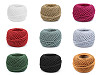 Bavlněná příze macrame / háčkovací 40 g rozčesávací