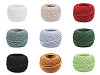 Fil de coton macramé pour crochet, 40 g, peigné