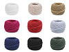 Hilo de algodón para macramé o ganchillo, 40 g, peinado
