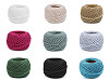 Bavlněná příze macrame / háčkovací 40 g rozčesávací