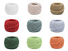 Bavlněná příze macrame / háčkovací 40 g rozčesávací