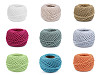 Bavlněná příze macrame / háčkovací 40 g rozčesávací