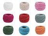 Bavlněná příze macrame / háčkovací 40 g rozčesávací
