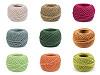 Bavlněná příze macrame / háčkovací 40 g rozčesávací