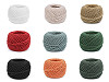 Bavlněná příze macrame / háčkovací 40 g rozčesávací