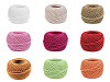 Bavlněná příze macrame / háčkovací 40 g rozčesávací