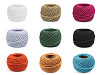 Hilo de algodón para macramé o ganchillo, 40 g, peinado
