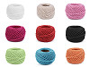Bavlněná příze macrame / háčkovací 40 g rozčesávací