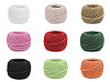 Hilo de algodón para macramé o ganchillo, 40 g, peinado