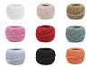 Βαμβακερό μακραμέ / νήμα Crochet 40 g, χτενισμένο