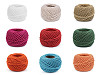 Bavlněná příze macrame / háčkovací 40 g rozčesávací