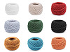 Bavlněná příze macrame / háčkovací 40 g rozčesávací