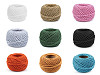 Βαμβακερό μακραμέ / νήμα Crochet 40 g, χτενισμένο