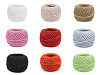 Bavlněná příze macrame / háčkovací 40 g rozčesávací