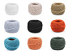 Fil de coton macramé pour crochet, 40 g, peigné