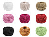 Βαμβακερό μακραμέ / νήμα Crochet 40 g, χτενισμένο