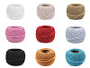 Βαμβακερό μακραμέ / νήμα Crochet 40 g, χτενισμένο