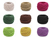 Bavlněná příze macrame / háčkovací 40 g