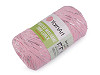 Twisted Knitting Yarn Macrame Lurex 250 g