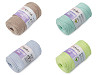 Upredena pređa za pletenje Macrame 250 g, češljana