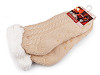 Wintersocken für Damen/Mädchen mit Fell und Anti-Rutsch Emi Ross