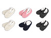 Damen Winter Anti-Rutsch Ballerina-Hausschuhe