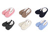 Pantuflas cálidas de invierno para mujer con suela antideslizante