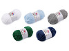 Fir de tricotat plușat cu fibra lurex Dolphin Star 100 g