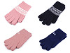 Női / lány kötött kesztyű