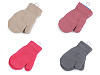 Strickhandschuhe für Kinder Fäustlinge