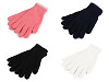 Damen Strickhandschuhe mit Fellbesatz