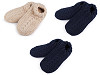 Pantuflas de invierno para hombre con suela antideslizante