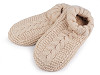 Pantuflas de invierno para hombre con suela antideslizante