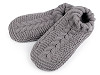 Pantuflas de invierno para hombre con suela antideslizante