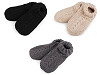 Chaussons d’hiver pour hommes avec antidérapant