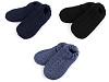 Chaussons d’hiver pour hommes avec antidérapant