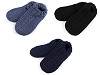 Chaussons d’hiver pour hommes avec antidérapant