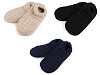 Pantuflas de invierno para hombre con suela antideslizante